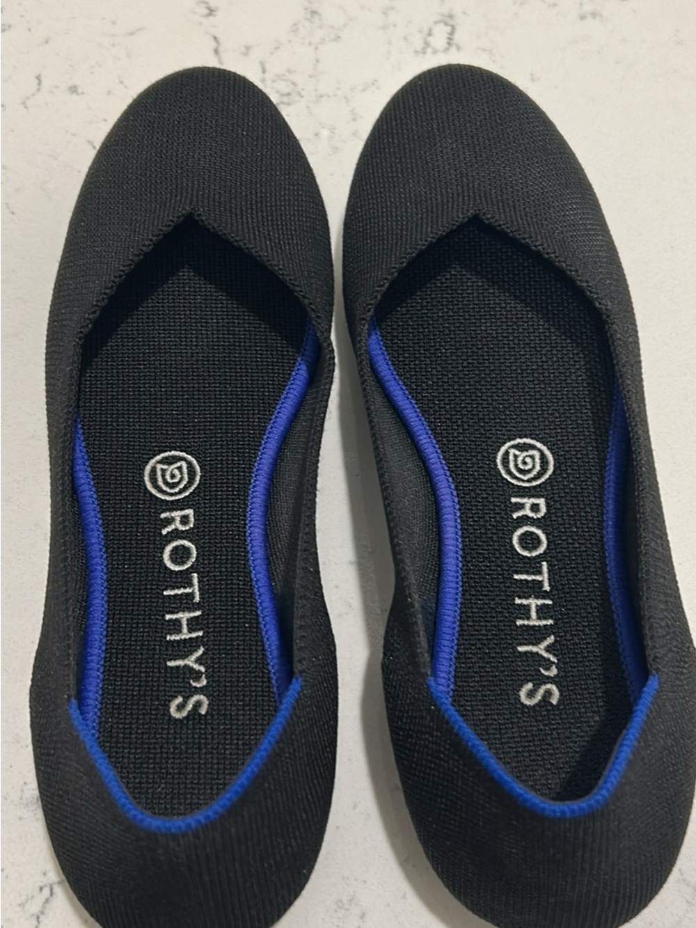 Rothy's Women's Black The Daily Flat Size 8